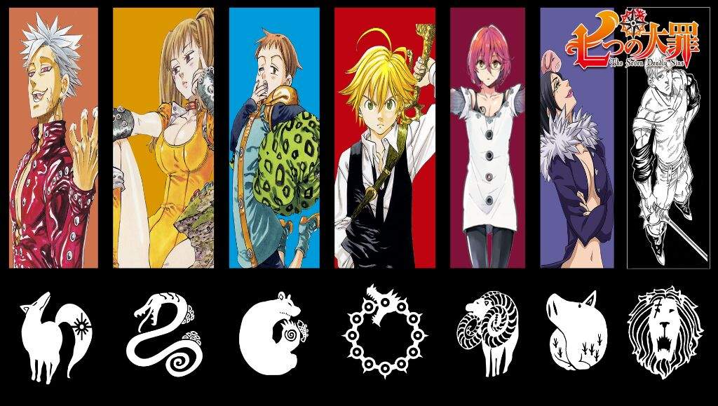 Risultati immagini per the seven deadly sins anime