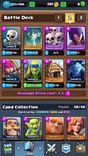 download clash royal deck for free