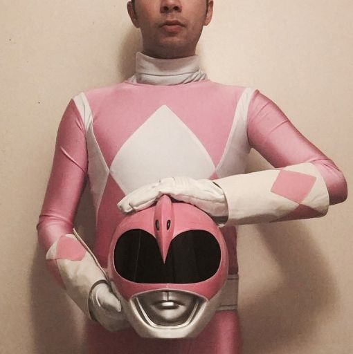 Male Pink Ranger Cosplay Amino