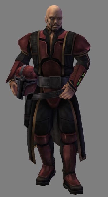 chrome red mandalorian