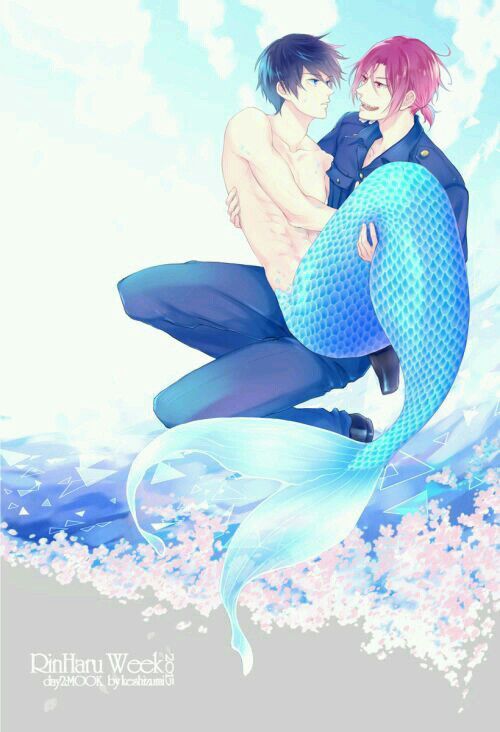 Police Rin X Merman Haru Anime Amino