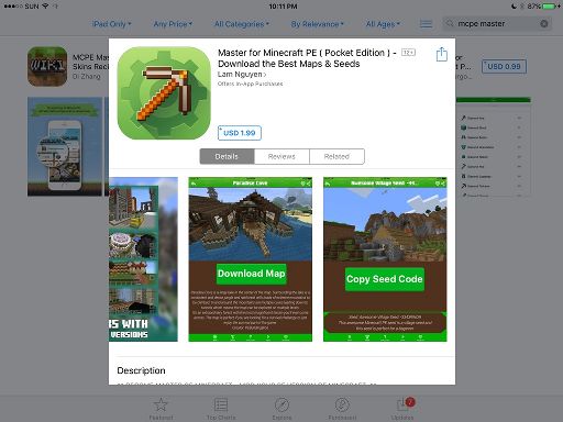 mcpe master apk android 1