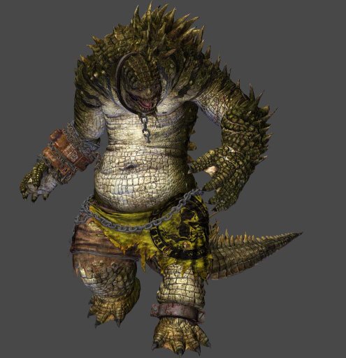 killer croc imposter