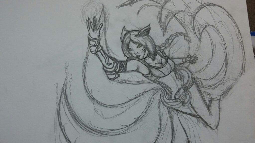 Ahri Drawing Step by Step | League Of Legends Official Amino