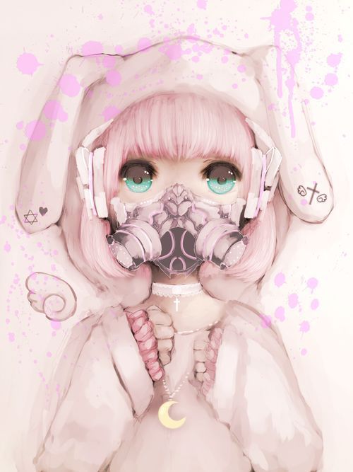 Why do some anime characters wear gas masks? | Anime Amino