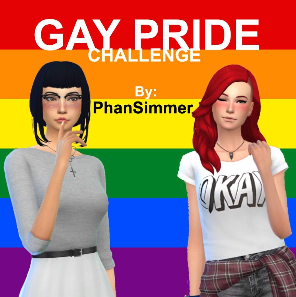 😘gay Pride Challenge😘 Sims Amino