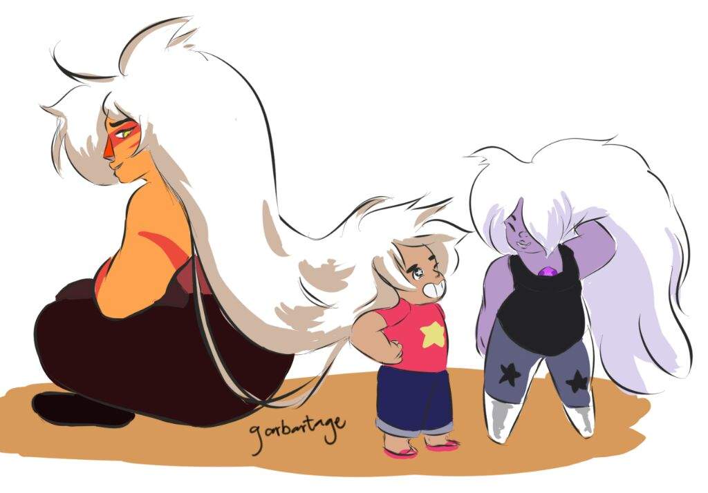Steven Universe With Big Hair | Cartoon Amino
