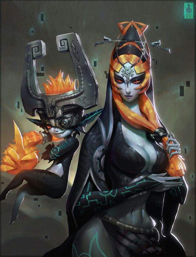 zelda twilight princess midna true form