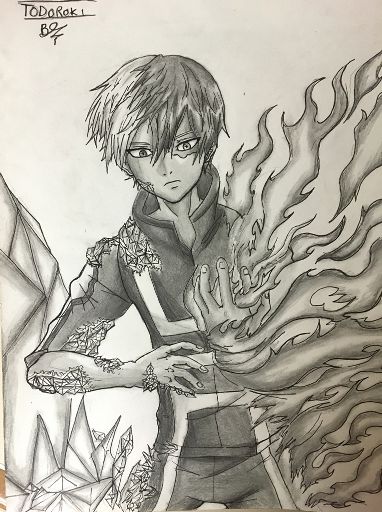 Shoto Todoroki Drawing | Anime Amino