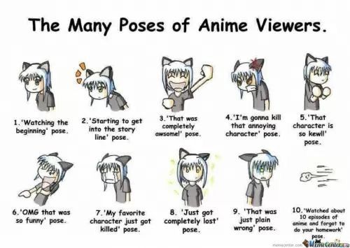 Types Of Anime Fans Anime Amino