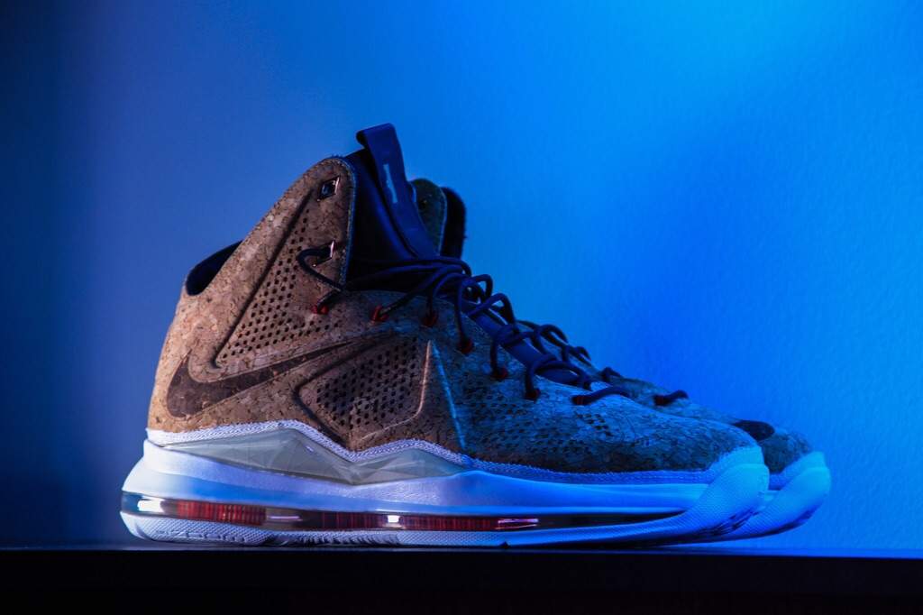 lebron 10s cork