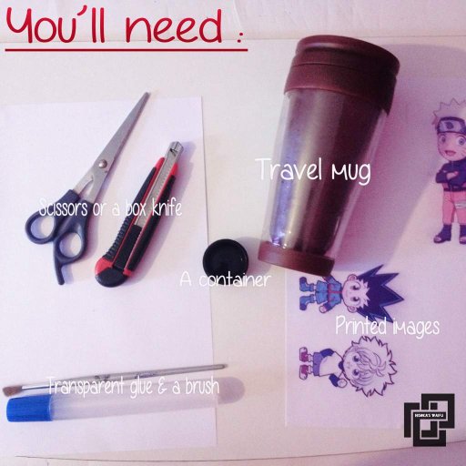 How to customize your travel mug ? Anime Amino