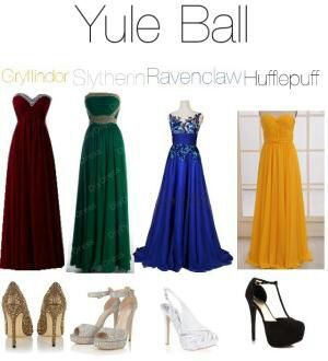 yule ball prom dress