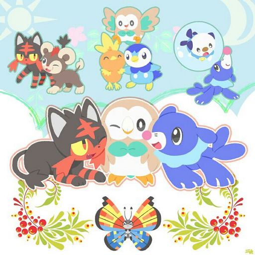 Iniciales Alola Pok Mon En Espa Ol Amino