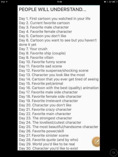 30 Day Cartoon Challenge (Day 28) | Cartoon Amino