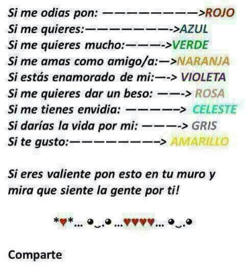 Que siente por mi test – Conocimiento de una chica interesante