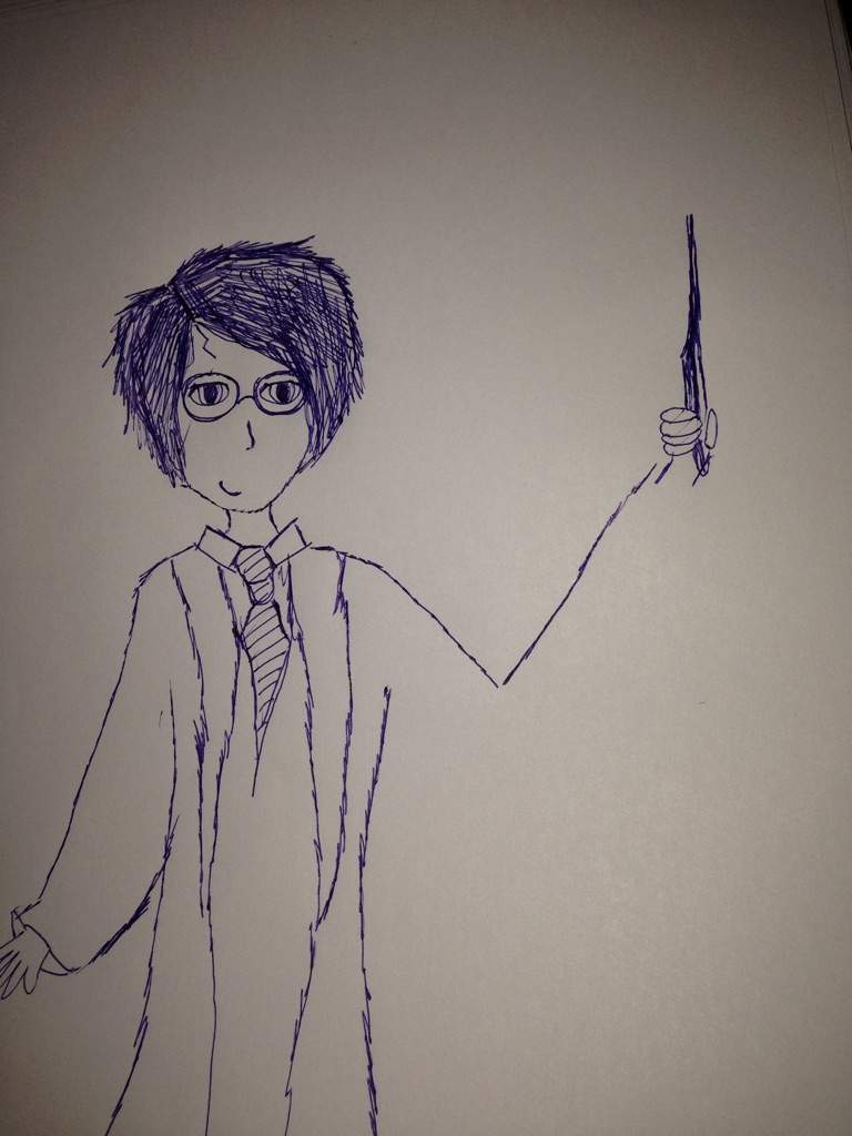 Simple draw Harry Potter | Harry Potter Amino