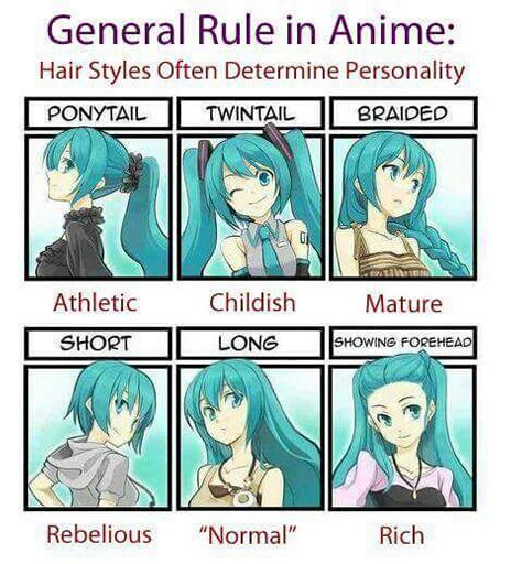 My Different Types Of Hairstyles Anime Amino