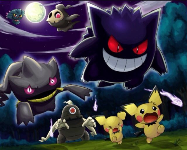 Top 5 Favorite Ghost Type Pokemon 