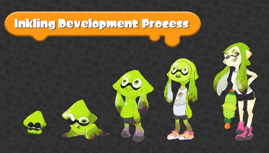 Inkling evolution Splatoon Amino