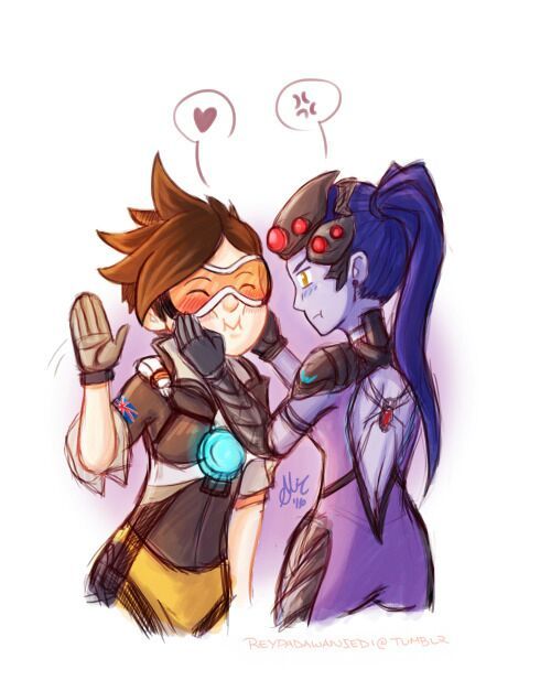 Tracer X Widow Wiki Overwatch Amino