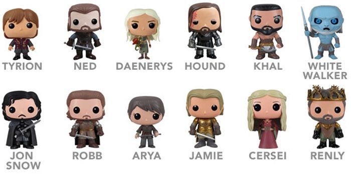 pop heads game of thrones