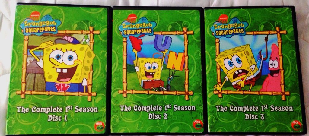 spongebob squarepants season 1 dvd