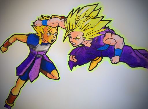 SS Cabba Vs SS2 Gohan | DragonBallZ Amino