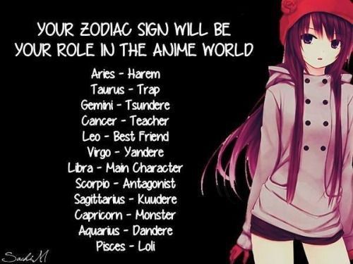 Zodiac sign scenerio game | Anime Amino