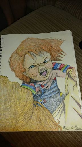 My Drawing of Chucky | Art Amino