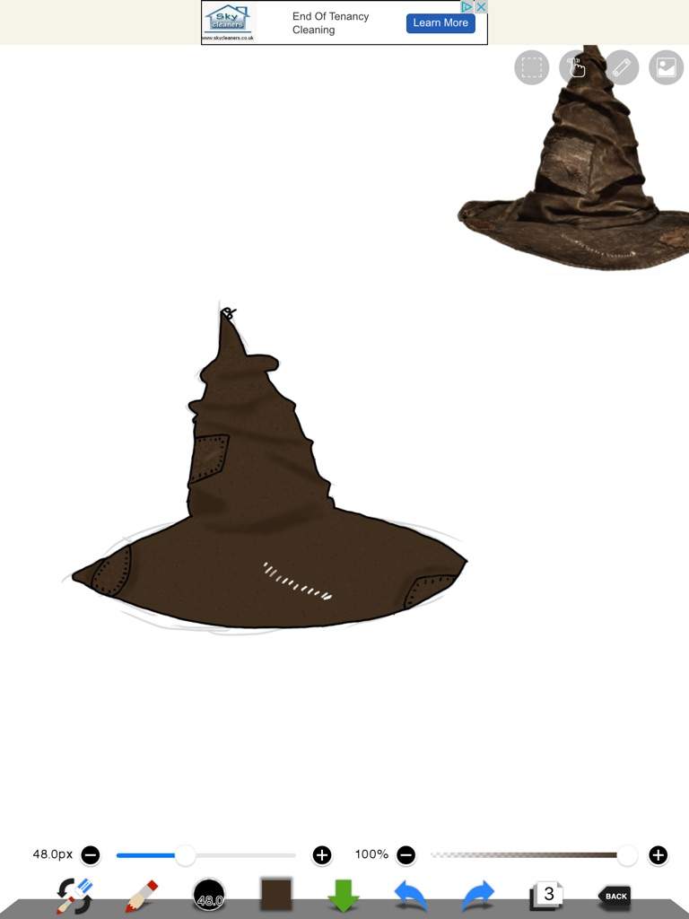 🖼How To Draw the Sorting Hat🖼 | Harry Potter Amino