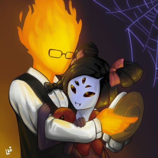 Grillby X Muffet 2 Wiki Undertale Amino 0007