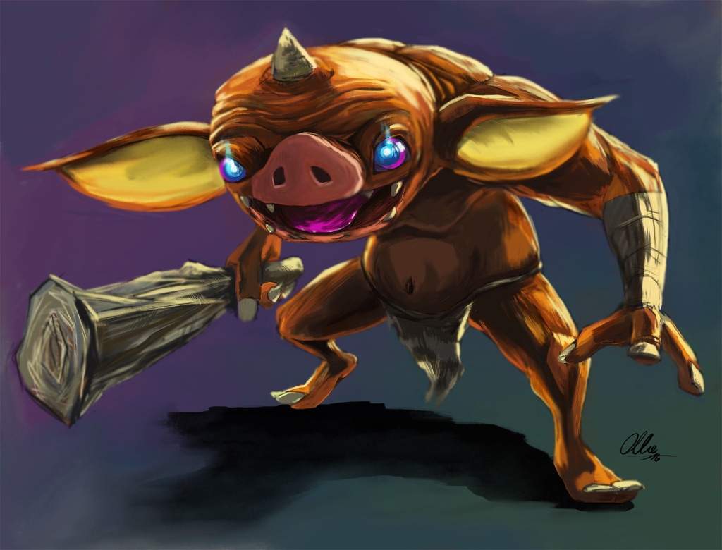 Zelda bokoblin