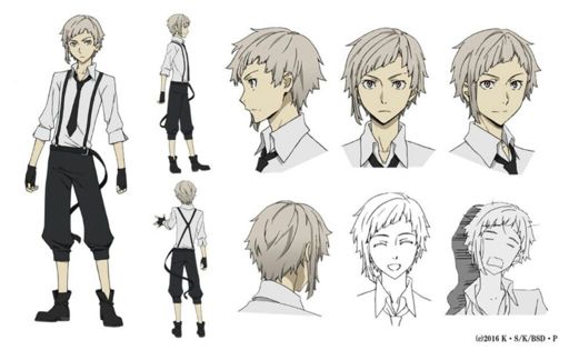 Atsushi Nakajima Bungou Stray Dogs Anime Characters - Lalocades