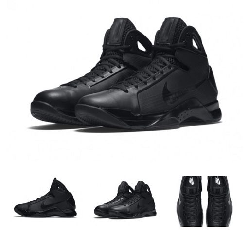 hyperdunk triple black