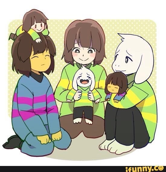 Chara Frisk Or Asriel | Undertale Amino