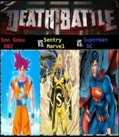 Goku vs sentry vs superman quien gana | •Anime• Amino