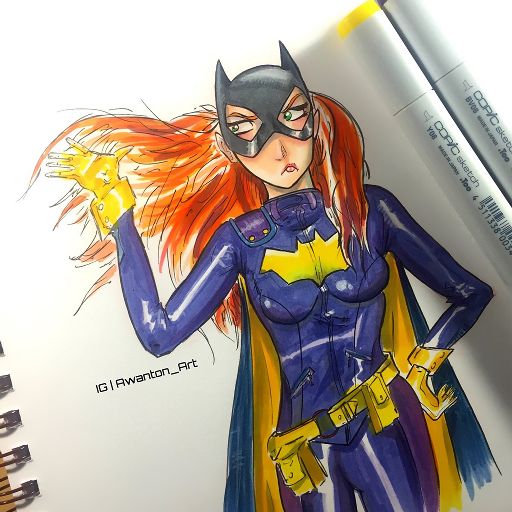 Batgirl sketch | Comics Amino