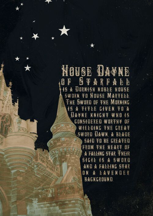 game of thrones dayne house