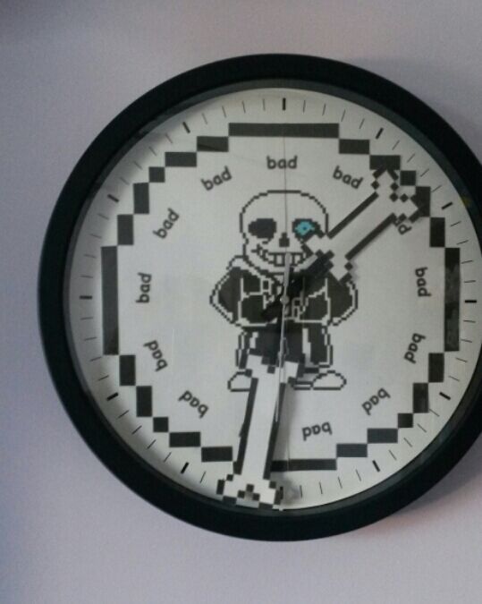 Bad time clock Undertale Amino