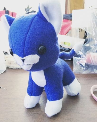 blue lion plush