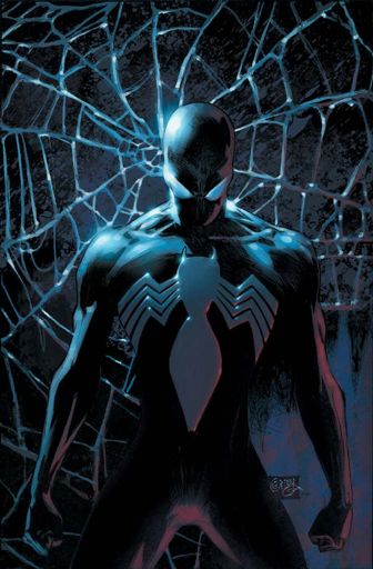 Como dibujar a spiderman black suit (facil) | •Cómics• Amino