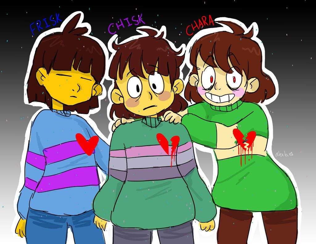 Chara x Frisk | Undertale Amino