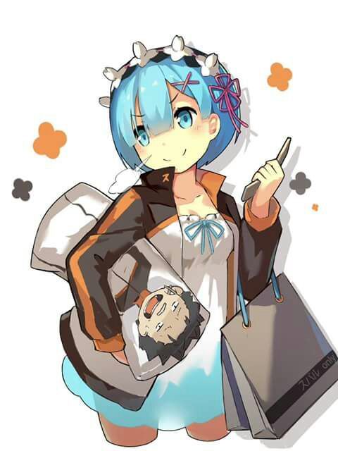 rem in subaru jacket figure