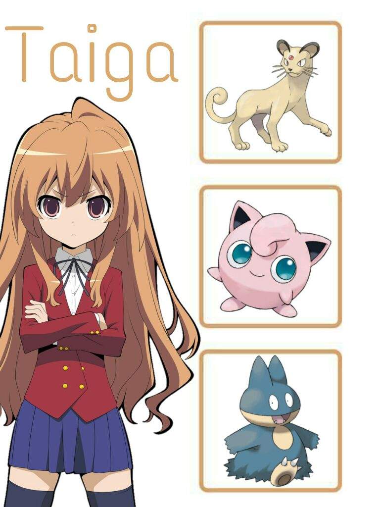 PAT crossovers | Toradora | Pokémon Amino