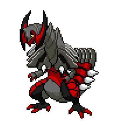 Groudon And Shiny Haxorus Fusion Pokemon Amino