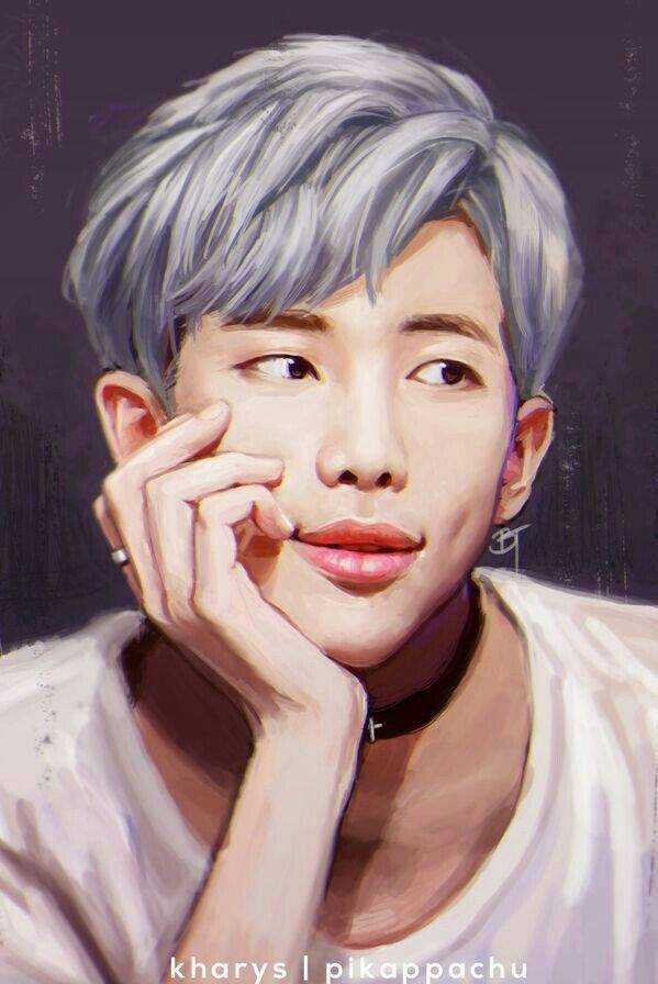 #7 BTS Rap Monster Drawings ! | K-Pop Amino