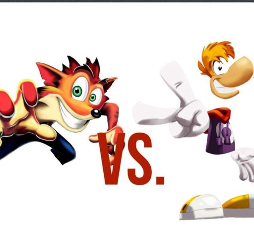 Crash vs rayman Cartoon Fight Club Amino
