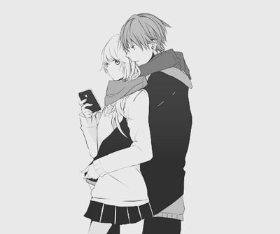 Esto es amor de verdad cuando tu novia te deja ver su celular sin que ella  diga nada | •Anime• Amino