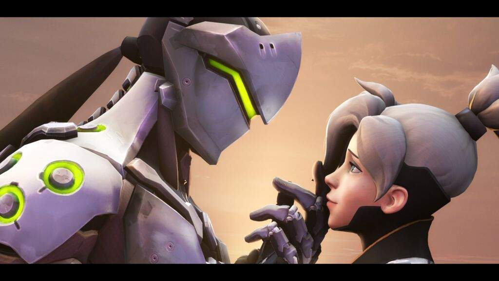 Genji X Mercy Overwatch Amino